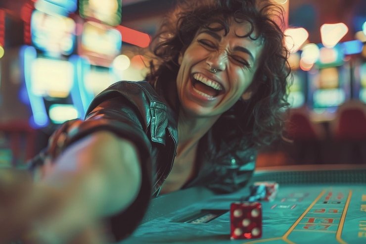 Mobile phone displaying live blackjack table on cs mawartoto platform with real dealer visible
